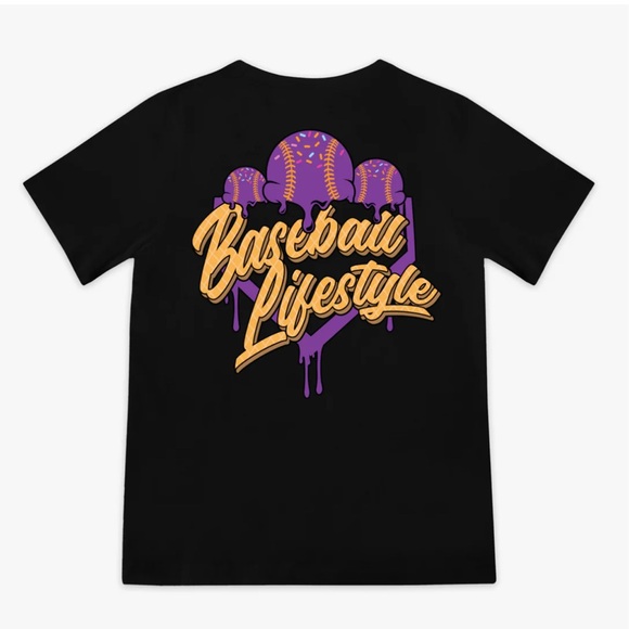 Baseball Lifestyle 101 Other - Baseball Lifestyle 101 Ice Cream Tee - NWOT